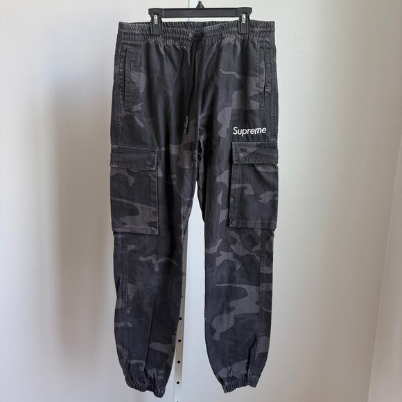 Supreme x‎ The North Face sz L gray fatigue cargo pants - Picture 1 of 8